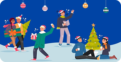 Christmas celebration blog cover