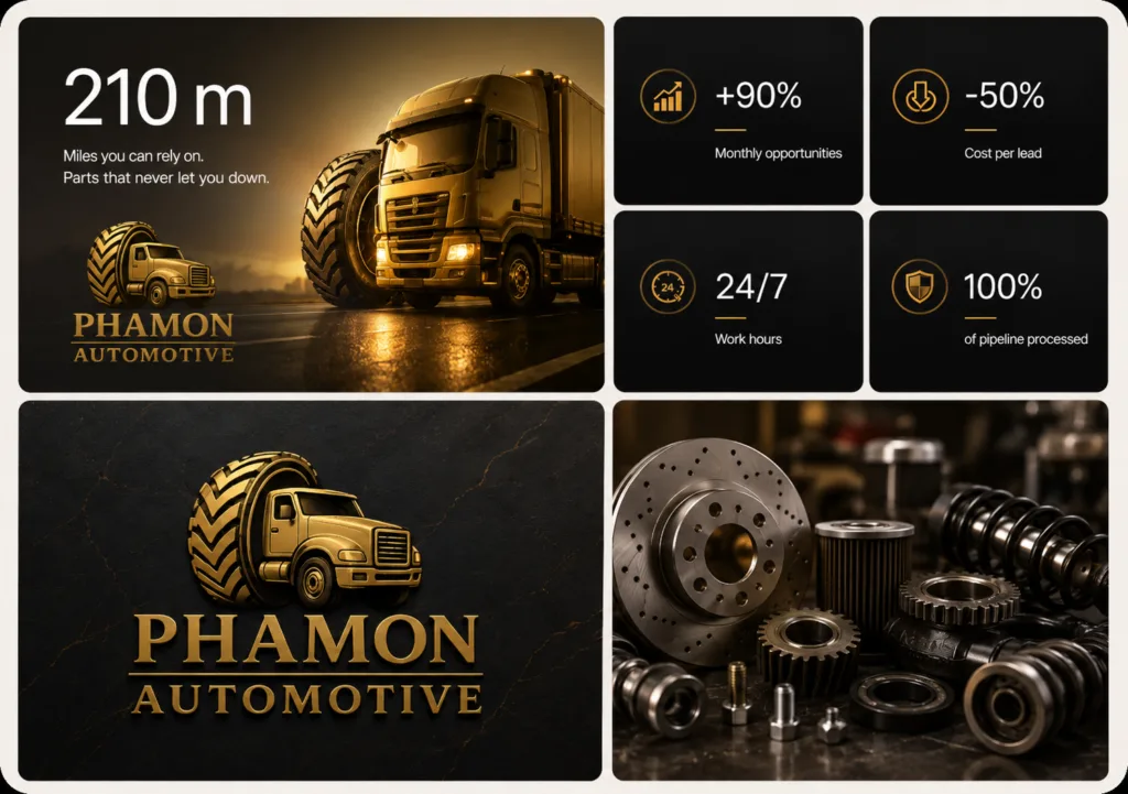 PHAMON AUTOMOTIVE Outcome Mockup 2