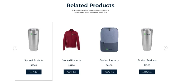 Wasabi Merchandise Store Approach Mockup 1
