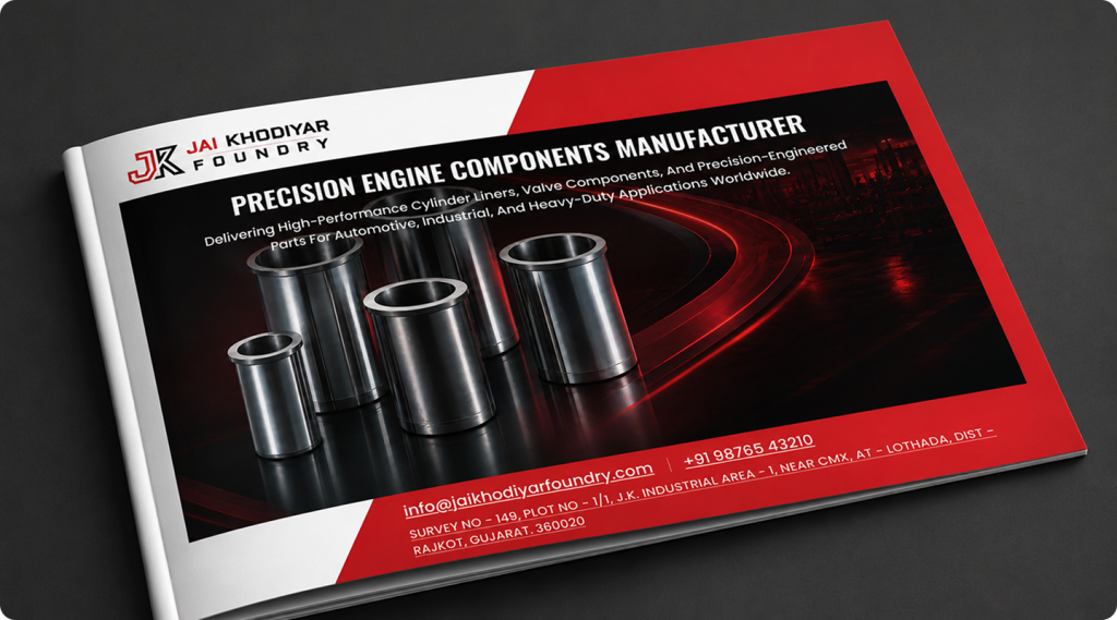 Jai Khodiyar Foundry Booklet Mockup