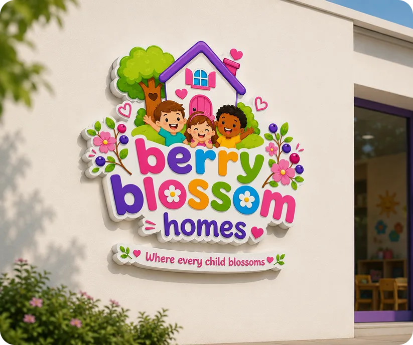 Berry Blossom Home Outcome Mockup 1