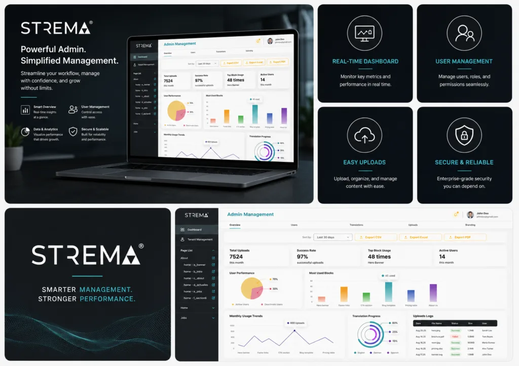 STREMA Outcome Mockup 2