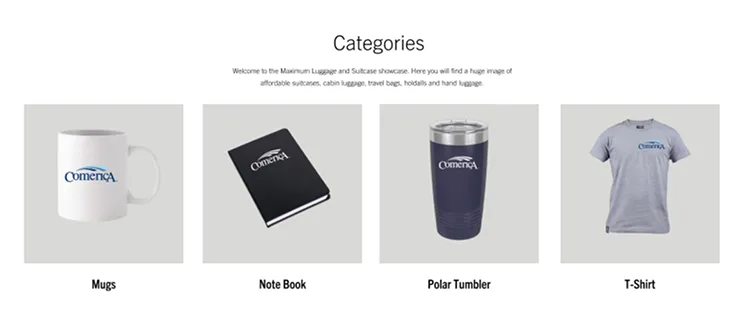 Comerica Merchandise Store Challenge Mockup 2