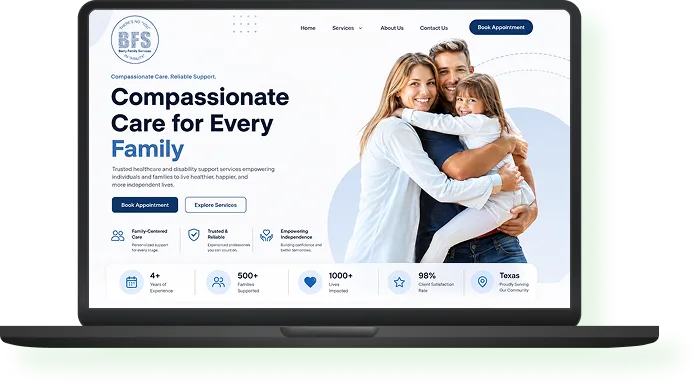 Berry Family Services Healthcare & Disability Support Platform